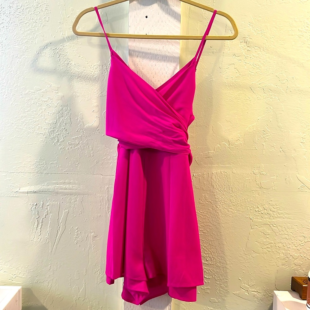 Hot pink romper 🎀